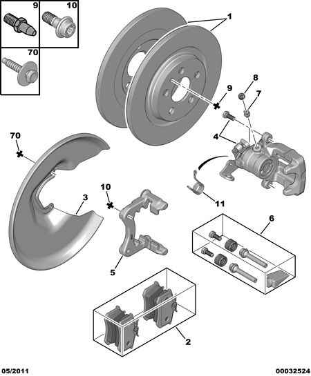 AUDI 4252 32 - Тормозные колодки, дисковые, комплект autospares.lv