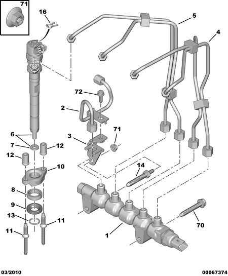 DS 1982.A0 - ENGINE INJECTOR SEAL autospares.lv