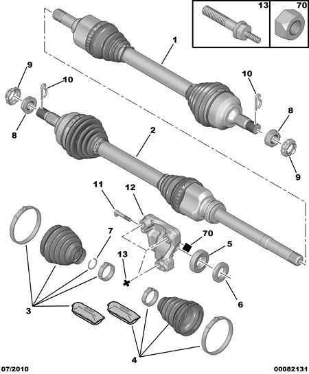 DS 3273.KR - Приводной вал autospares.lv