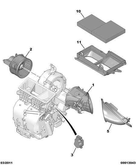 DS 6447.VY - Фильтр воздуха в салоне autospares.lv