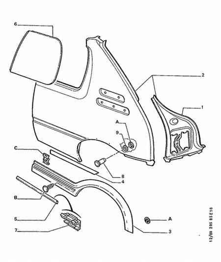 AUDI 8547 01 - Тормозной шланг autospares.lv