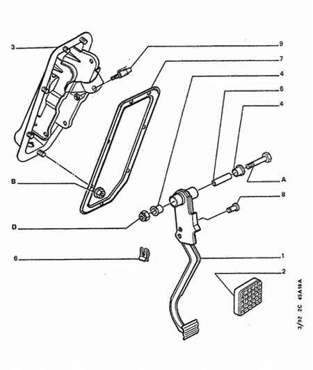 CITROËN 4534 02 - Выключатель стоп сигнала / сцепления autospares.lv