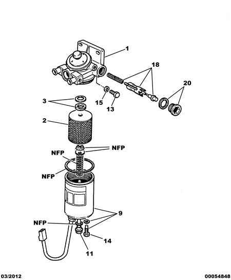 JAPCAR 1917 18 - DIESEL FUEL FILTER DRAIN SCREW autospares.lv