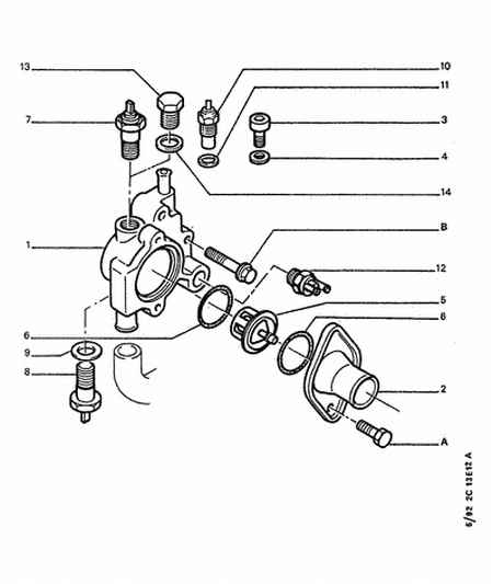 HUCO 1340 30 - ENGINE WATER THERMOSTAT GASKET autospares.lv