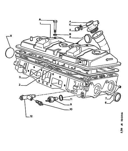 CITROËN/PEUGEOT 0249 14 - Прокладка, крышка головки цилиндра autospares.lv