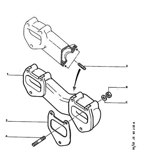 CITROËN/PEUGEOT 0349.78 - Прокладка, выпускной коллектор autospares.lv