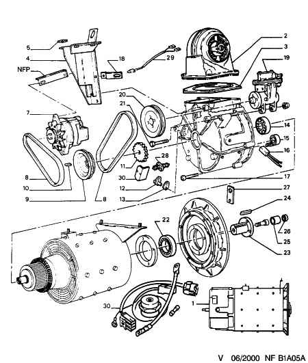 PEUGEOT 5705 H3 - Генератор autospares.lv