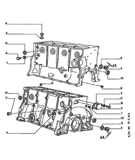 PEUGEOT (DF-PSA) 0157 08 - Прокладка, компрессор autospares.lv