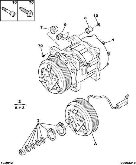 PEUGEOT 6453 LC - Компрессор кондиционера autospares.lv