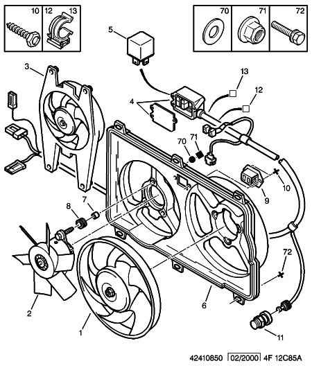 CITROËN 1253 39 - Вентилятор, охлаждение двигателя autospares.lv