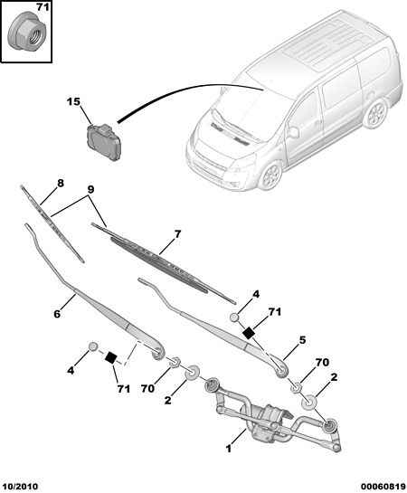 PEUGEOT 6423.A3 - MARKETING ITEM autospares.lv