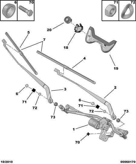 DS 6426 PR - Щетка стеклоочистителя autospares.lv