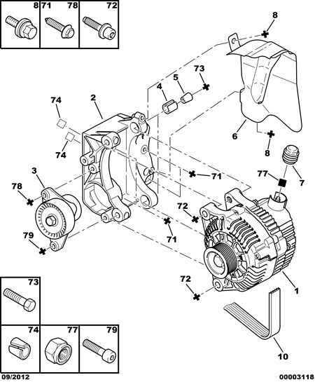 PEUGEOT 5705 FA - Генератор autospares.lv