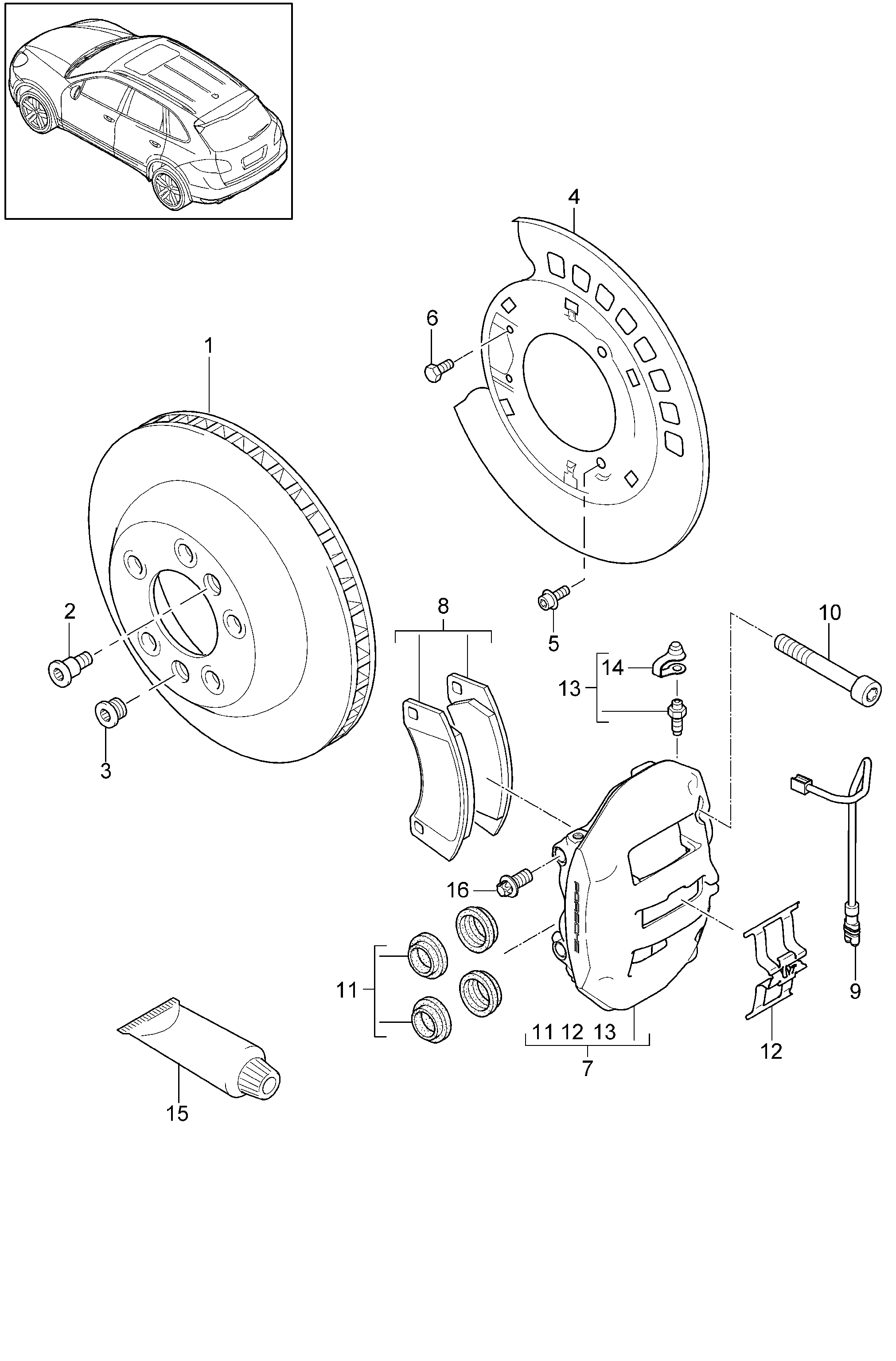 FORD 955 352 401 31 - Тормозной диск autospares.lv