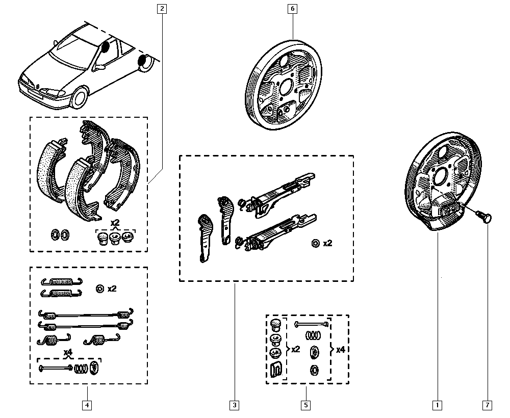 RENAULT 7701052930 - Вентилятор, охлаждение двигателя autospares.lv