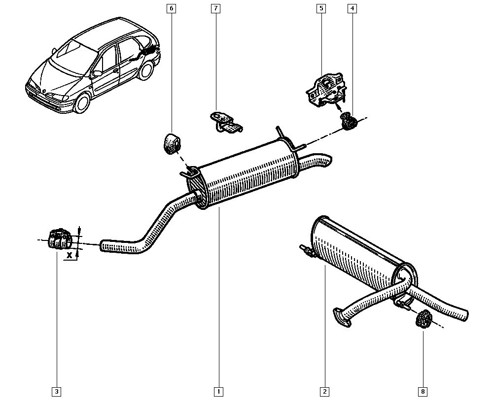 DACIA 77 00 836 095 - Комплект зубчатого ремня ГРМ autospares.lv