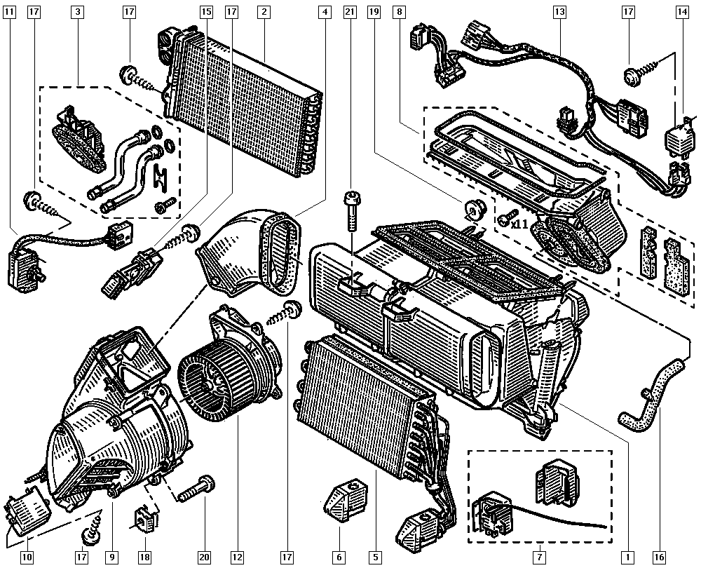 RENAULT 7701044164 - Расширительный клапан, кондиционер autospares.lv