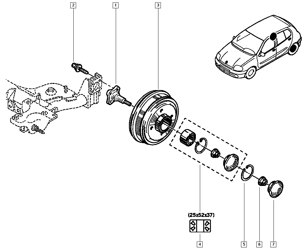 RENAULT 43 20 262 94R - Тормозной барабан autospares.lv