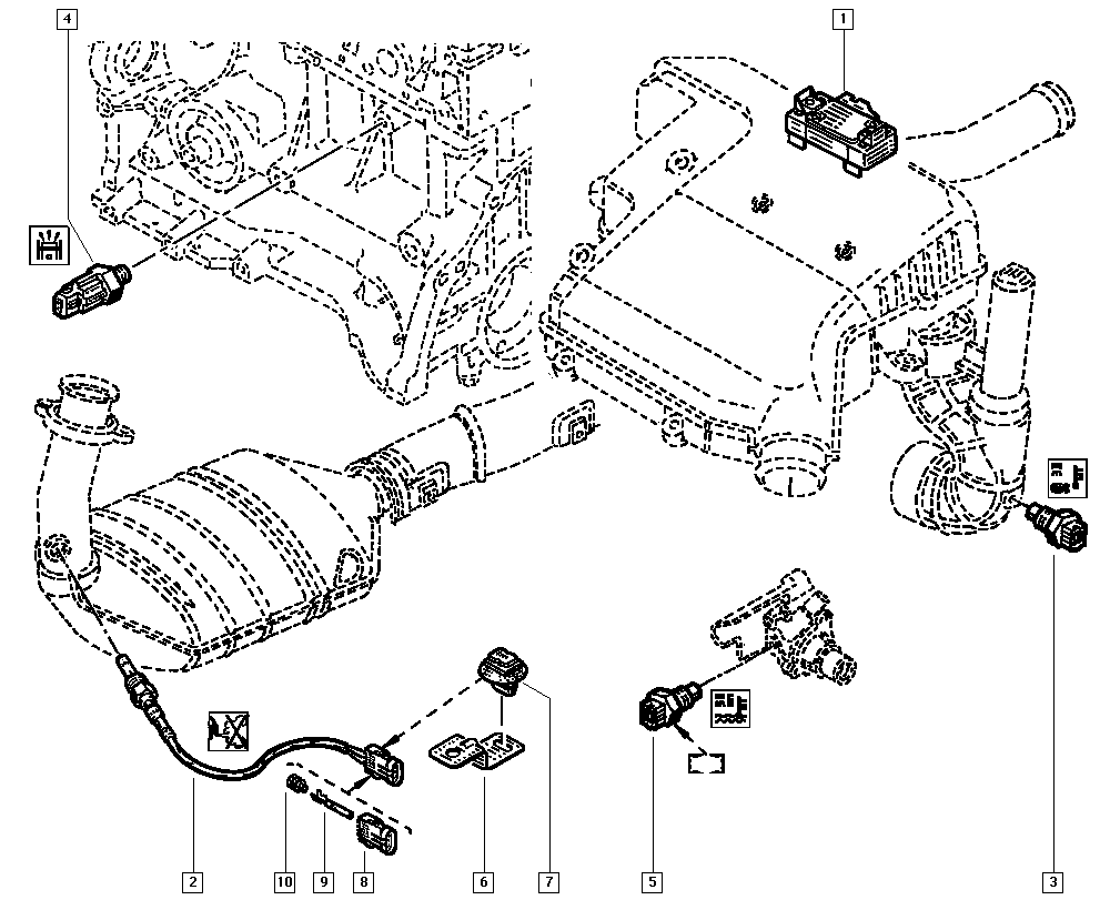 RENAULT 77 00 273 715 - Лямбда-зонд, датчик кислорода autospares.lv