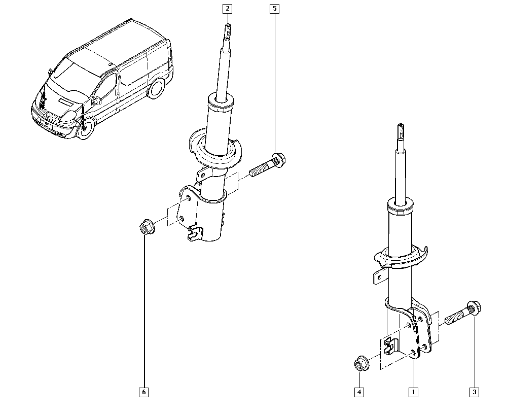 RENAULT TRUCKS 7703034268 - NUT FIH EMBASE autospares.lv