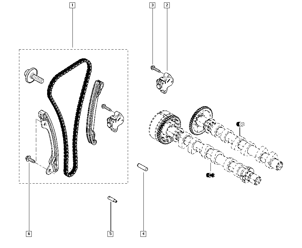 NISSAN 130C12345R - Комплект цепи привода распредвала autospares.lv