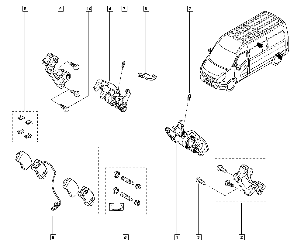 NISSAN 440601186R - Тормозные колодки, дисковые, комплект autospares.lv