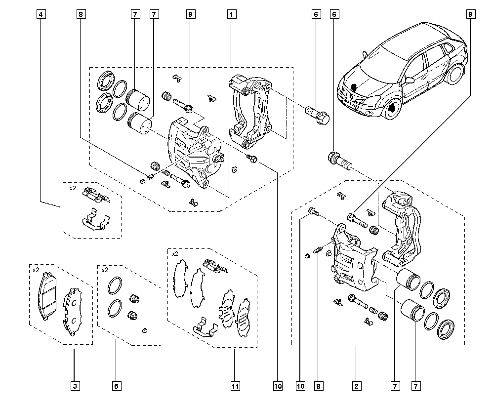 NISSAN 41011-JY00A - Тормозной суппорт autospares.lv