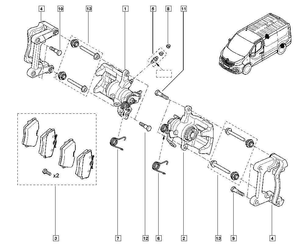 NISSAN 440607091R - Тормозные колодки, дисковые, комплект autospares.lv