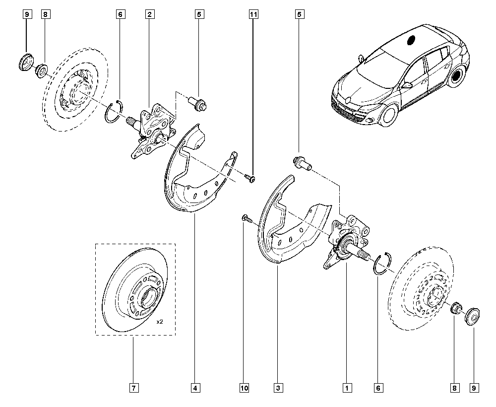 Volvo 432001539R - Тормозной диск autospares.lv