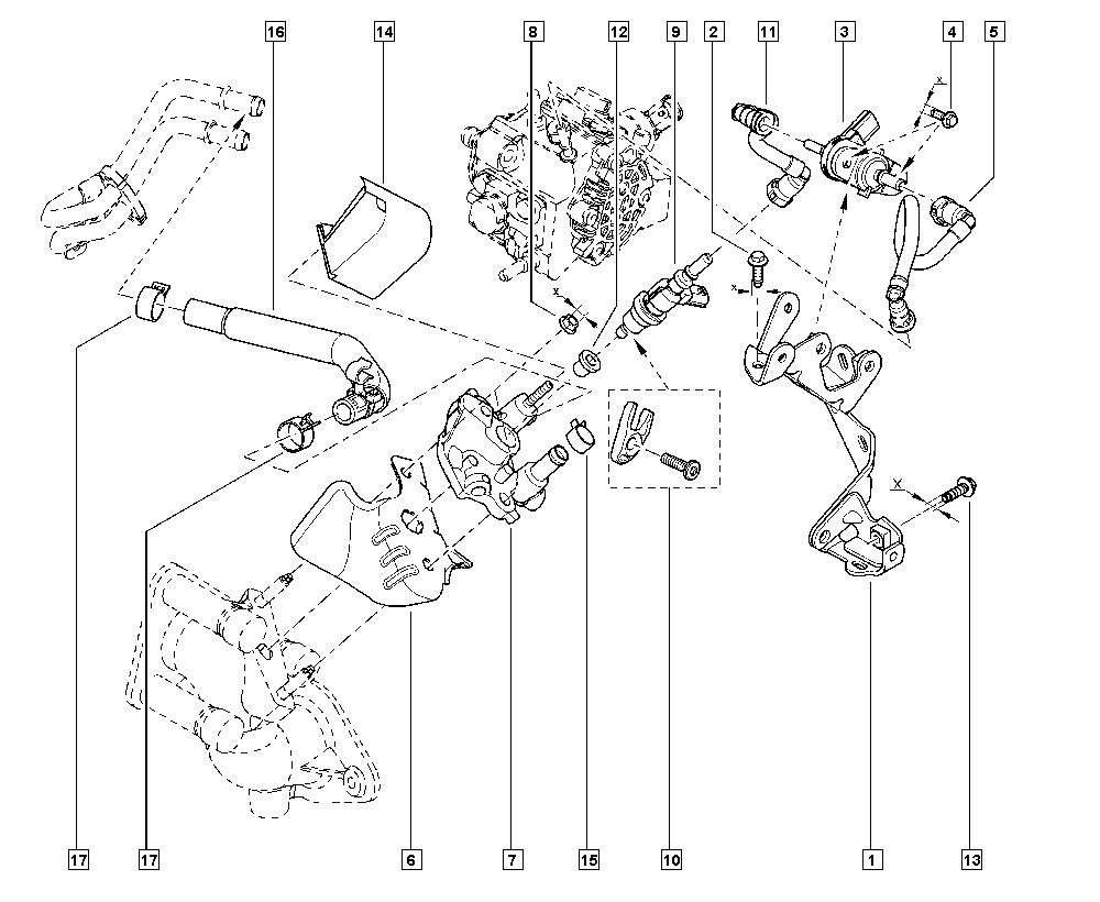 RENAULT 7703083469 - Лампа накаливания, фара дневного освещения autospares.lv