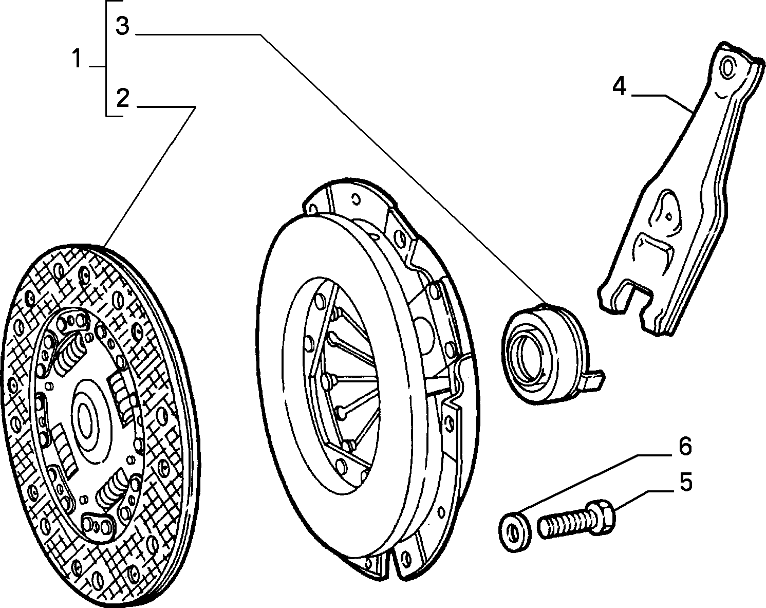 Alfa Romeo 589 4979 - Комплект сцепления autospares.lv