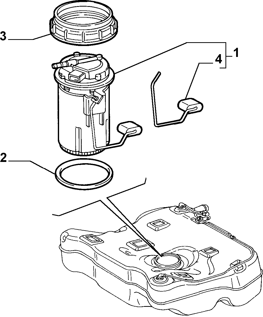 FIAT 46523405 - Прокладка, датчик уровня топлива autospares.lv