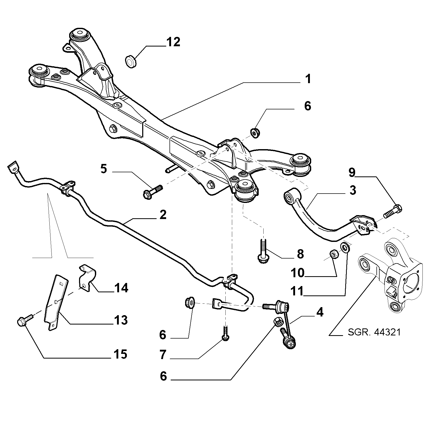 Alfa Romeo 51795703 - Тяга / стойка, стабилизатор autospares.lv