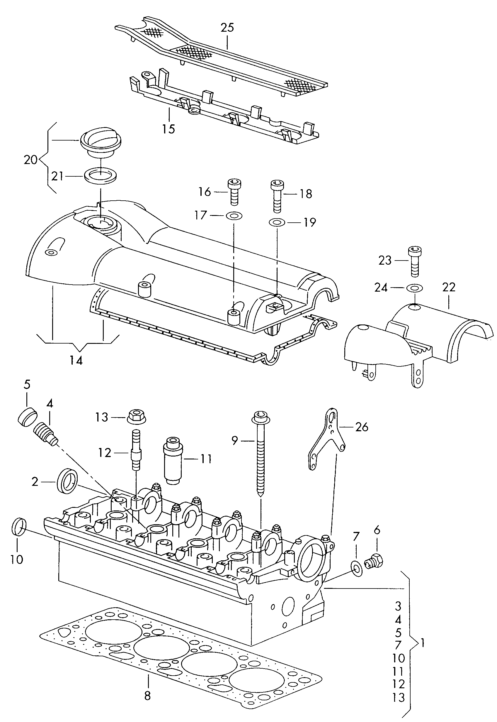 Seat 06B 103 485 C - Крышка, заливная горловина autospares.lv