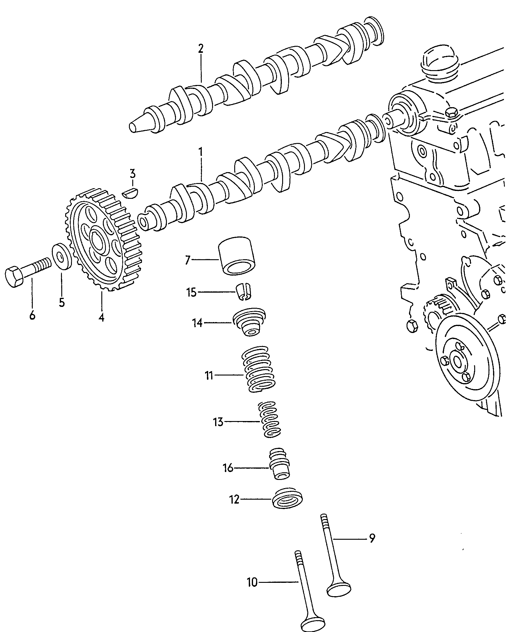 FORD 0501 0930 9H - Толкатель, гидрокомпенсатор autospares.lv