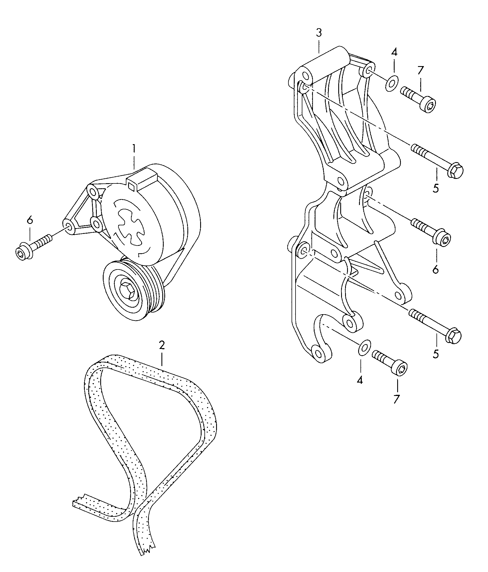 VW 071145933F - Поликлиновой ремень autospares.lv