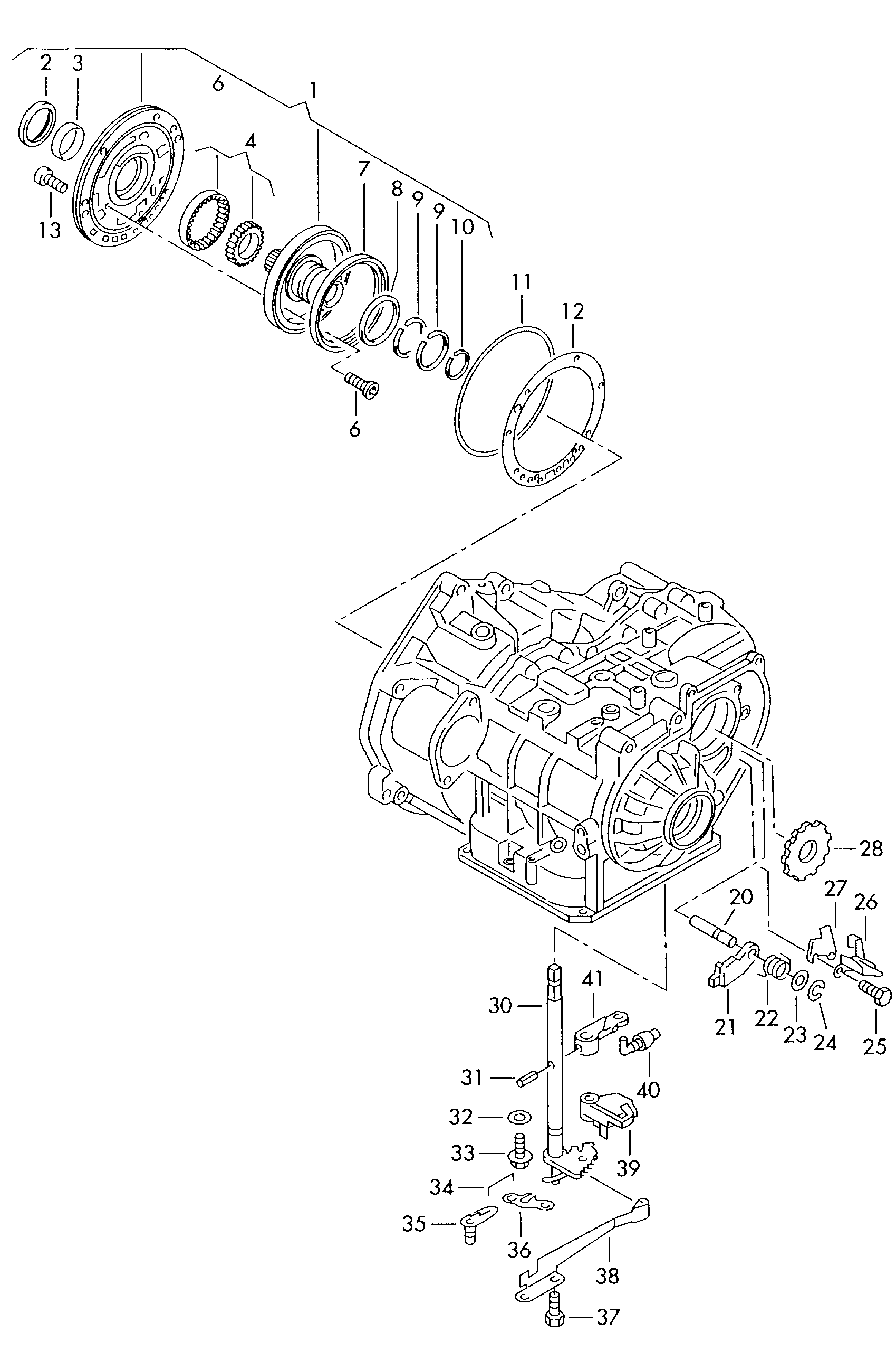 VW 02N 409 355 B - Приводной вал autospares.lv