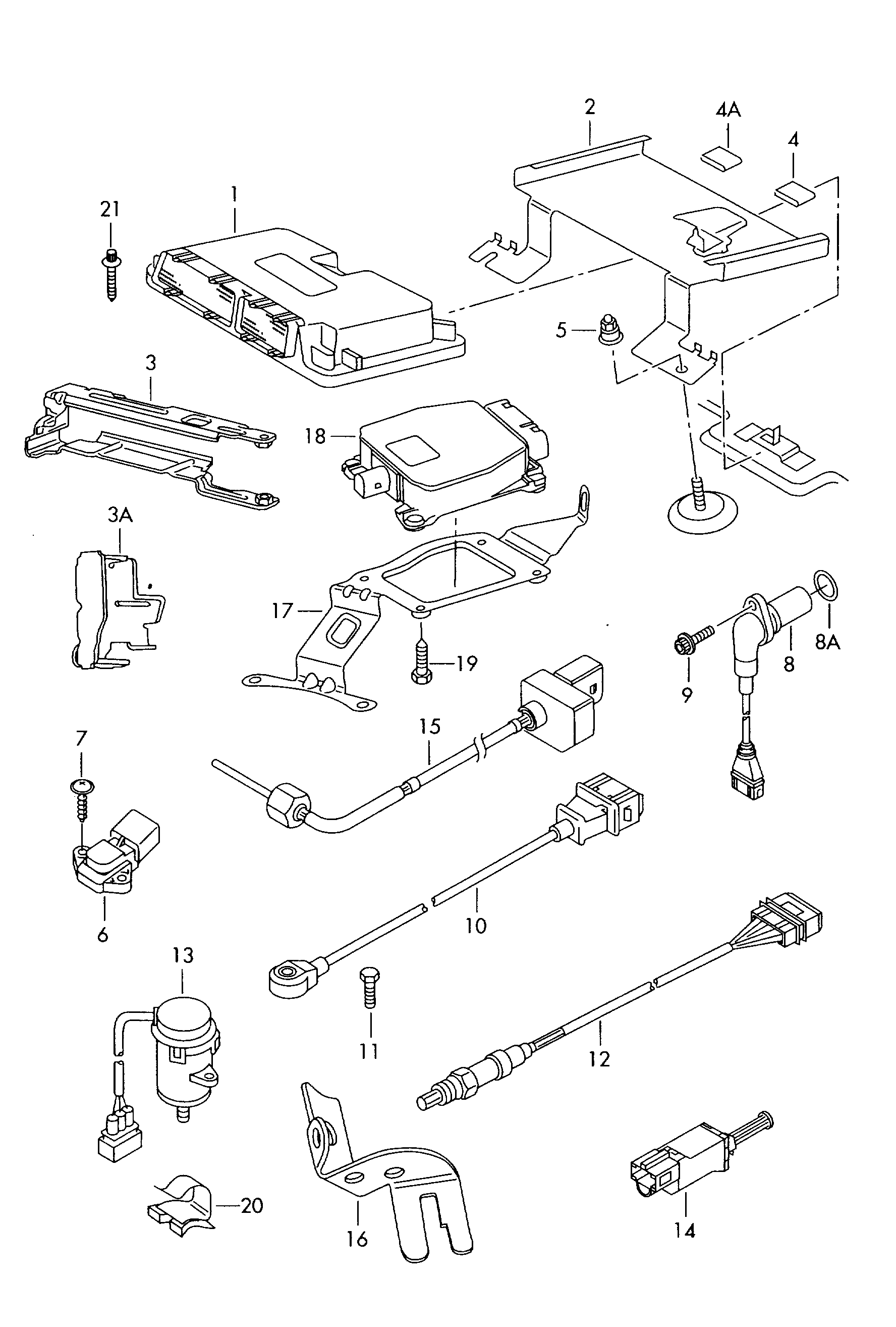 Seat 038957147G - Датчик, положение распределительного вала autospares.lv