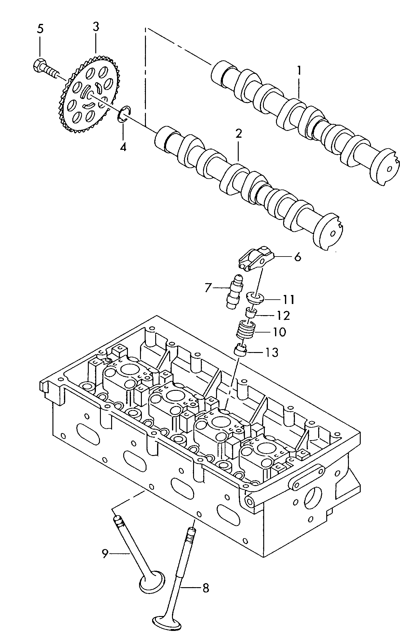 VW 036109497C - Форсунка инжекторная autospares.lv