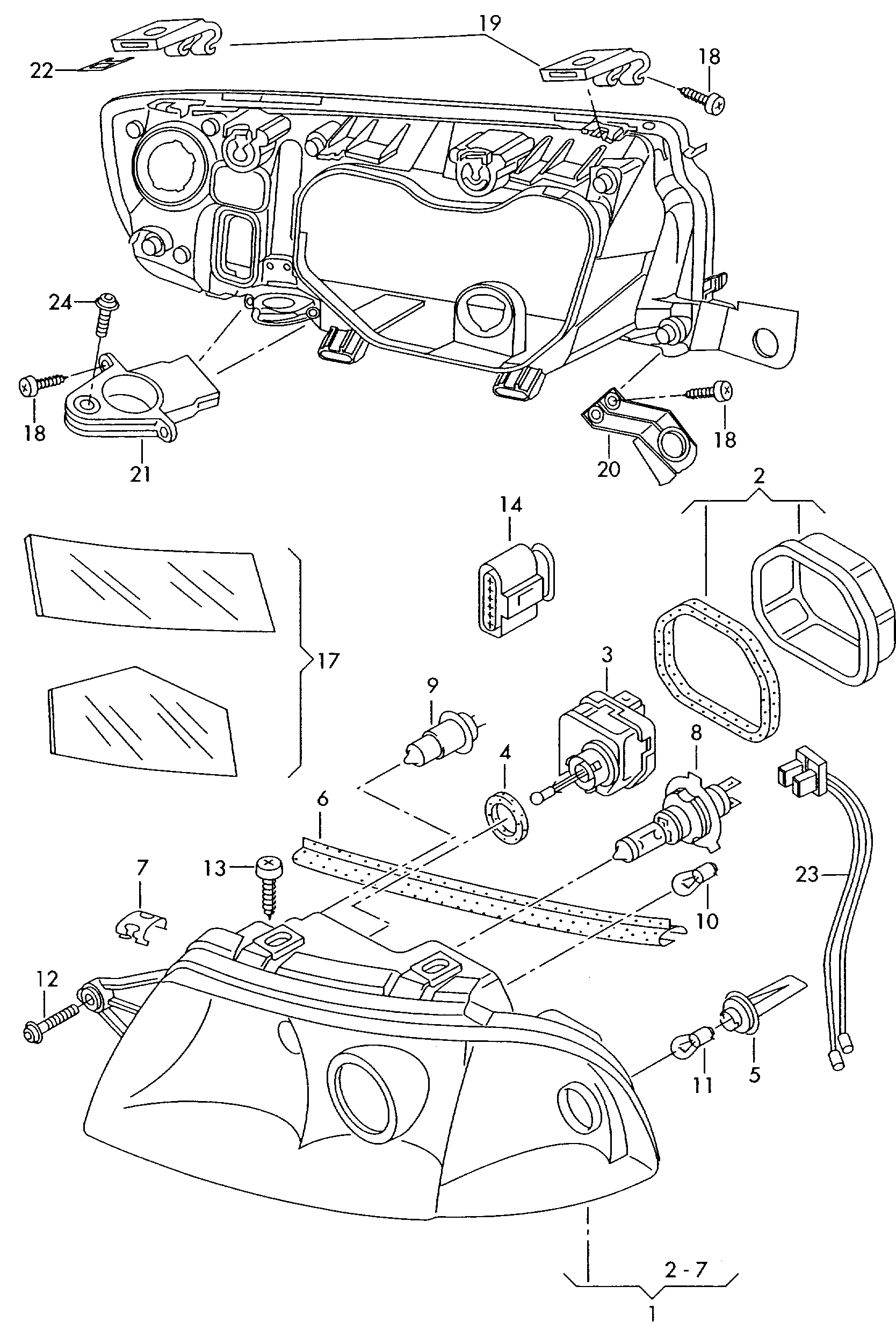 Seat 6Y0 941 295 - Регулировочный элемент, актуатор, угол наклона фар autospares.lv