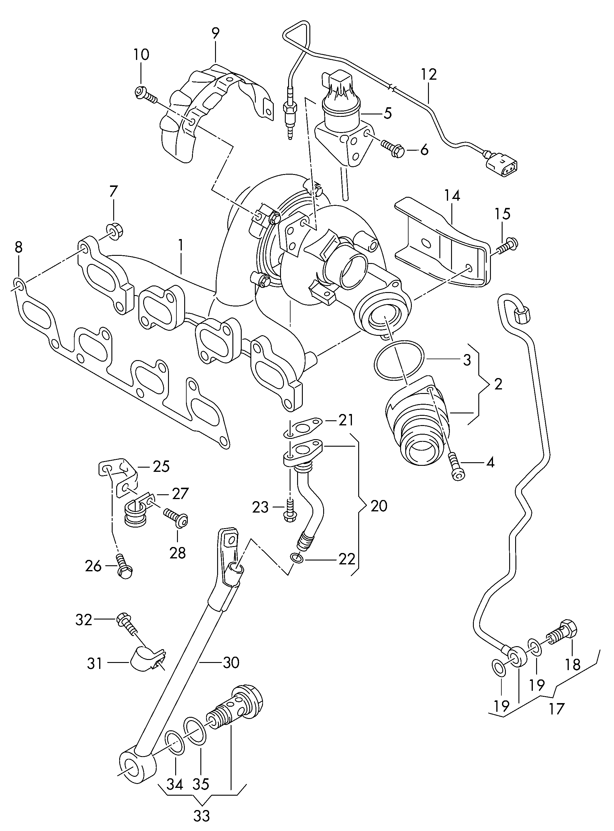 Seat 03L 253 056 G - Картридж турбины, группа корпуса компрессора autospares.lv