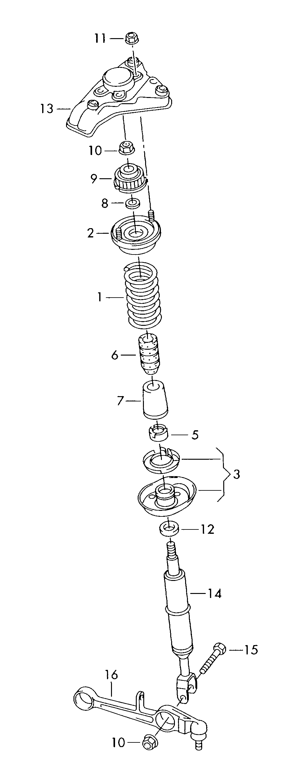 VAG 4B0 412 031 CD - Амортизатор autospares.lv