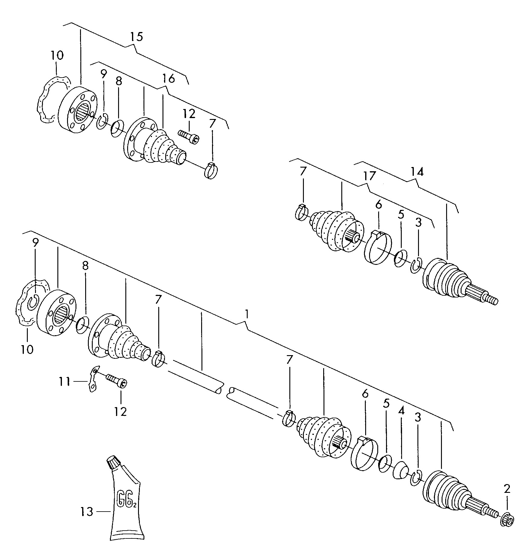 VW 357 498 103 B - Гайка, шейка оси autospares.lv