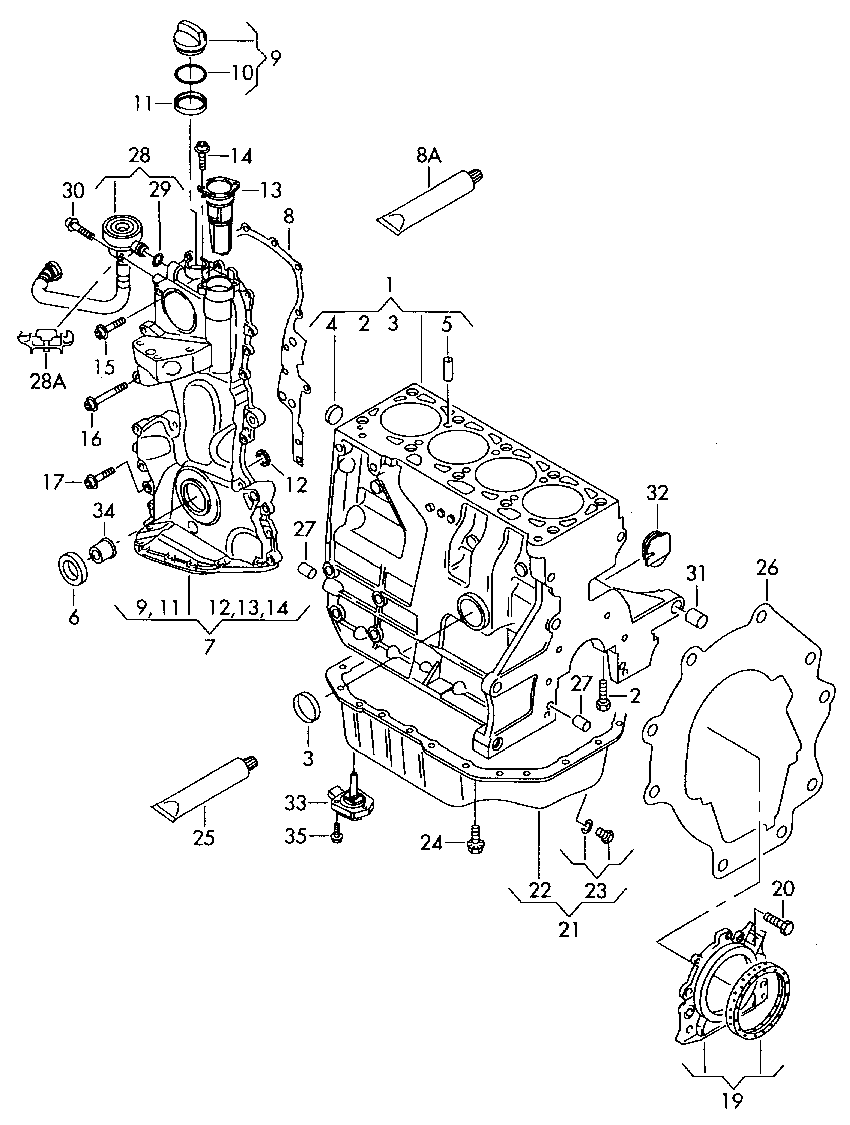 AUDI 03C109210G - Масляный фильтр autospares.lv