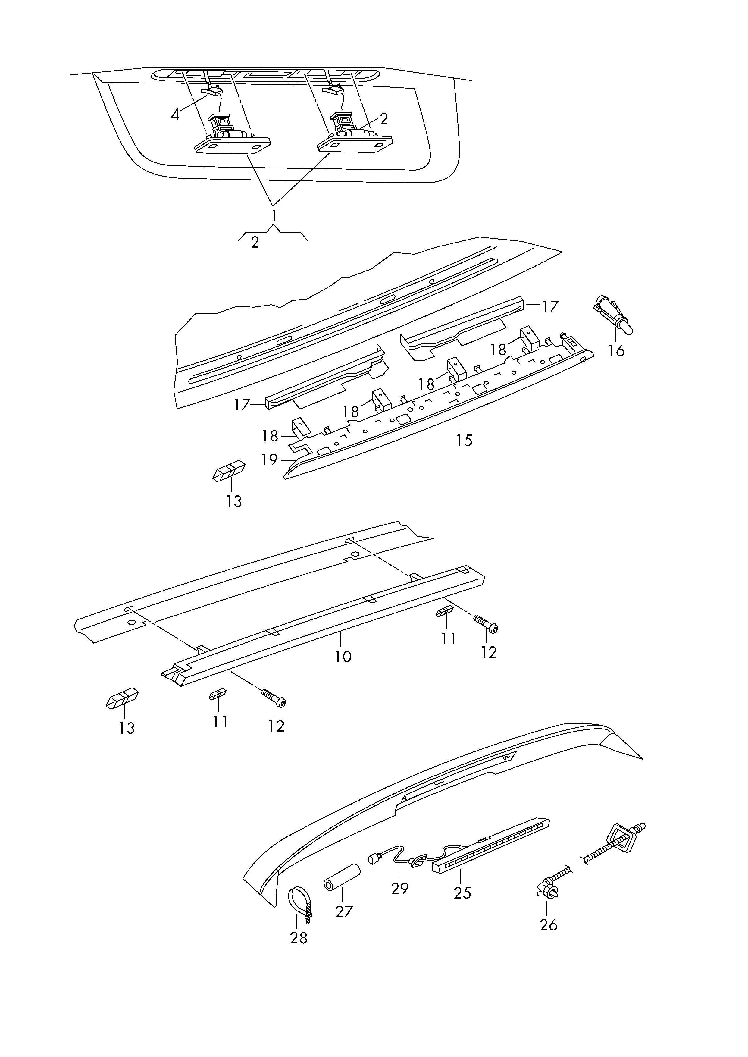 VAG 5N0943021B - Фонарь освещения номерного знака autospares.lv