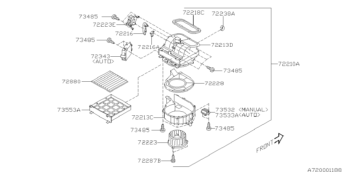 LEXUS 72880AG000 - Фильтр воздуха в салоне autospares.lv