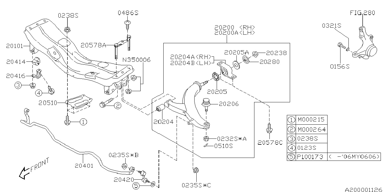 Mitsubishi 20470-SA000 - Тяга / стойка, стабилизатор autospares.lv