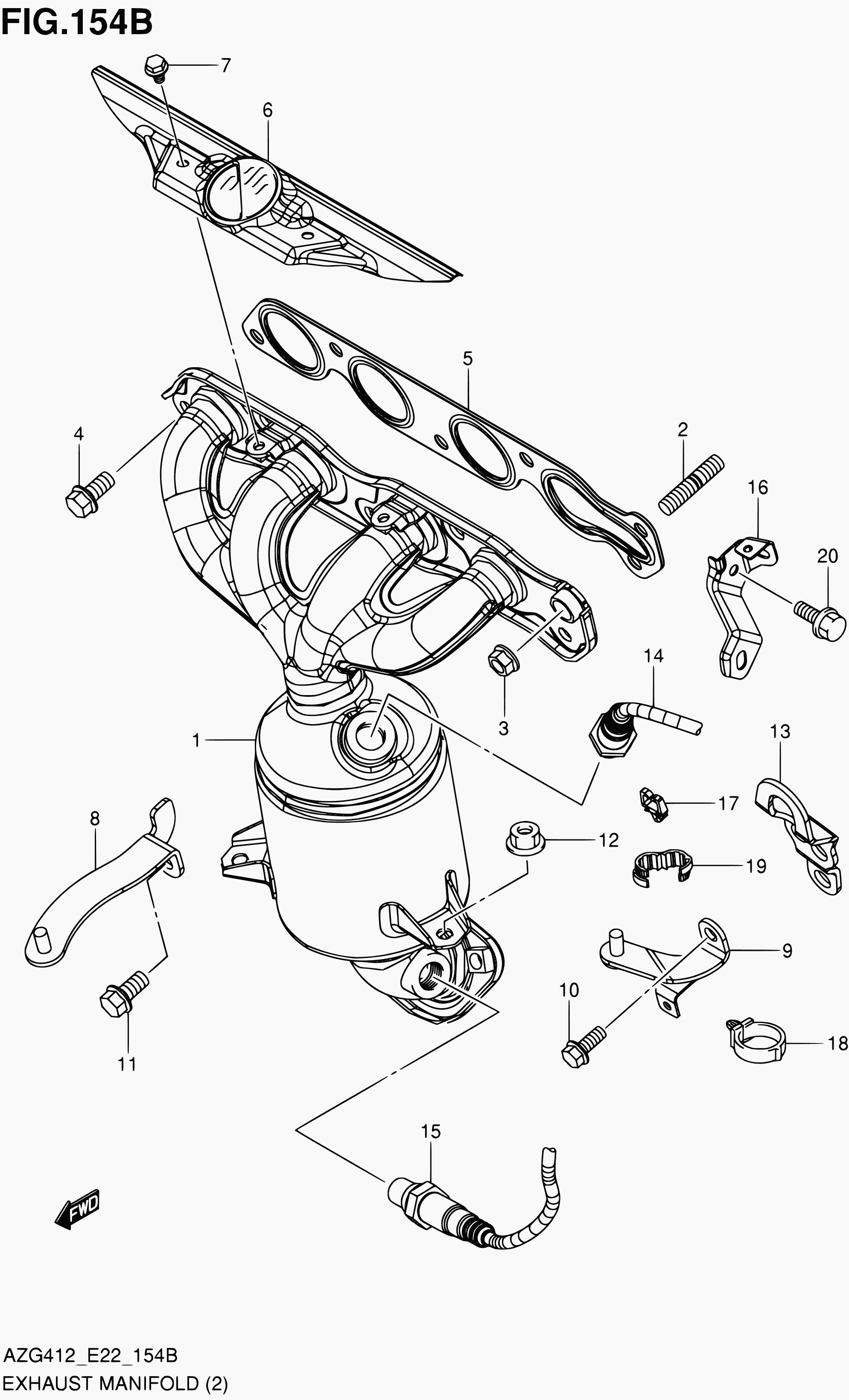 Suzuki 18213-69L10 - Лямбда-зонд, датчик кислорода autospares.lv