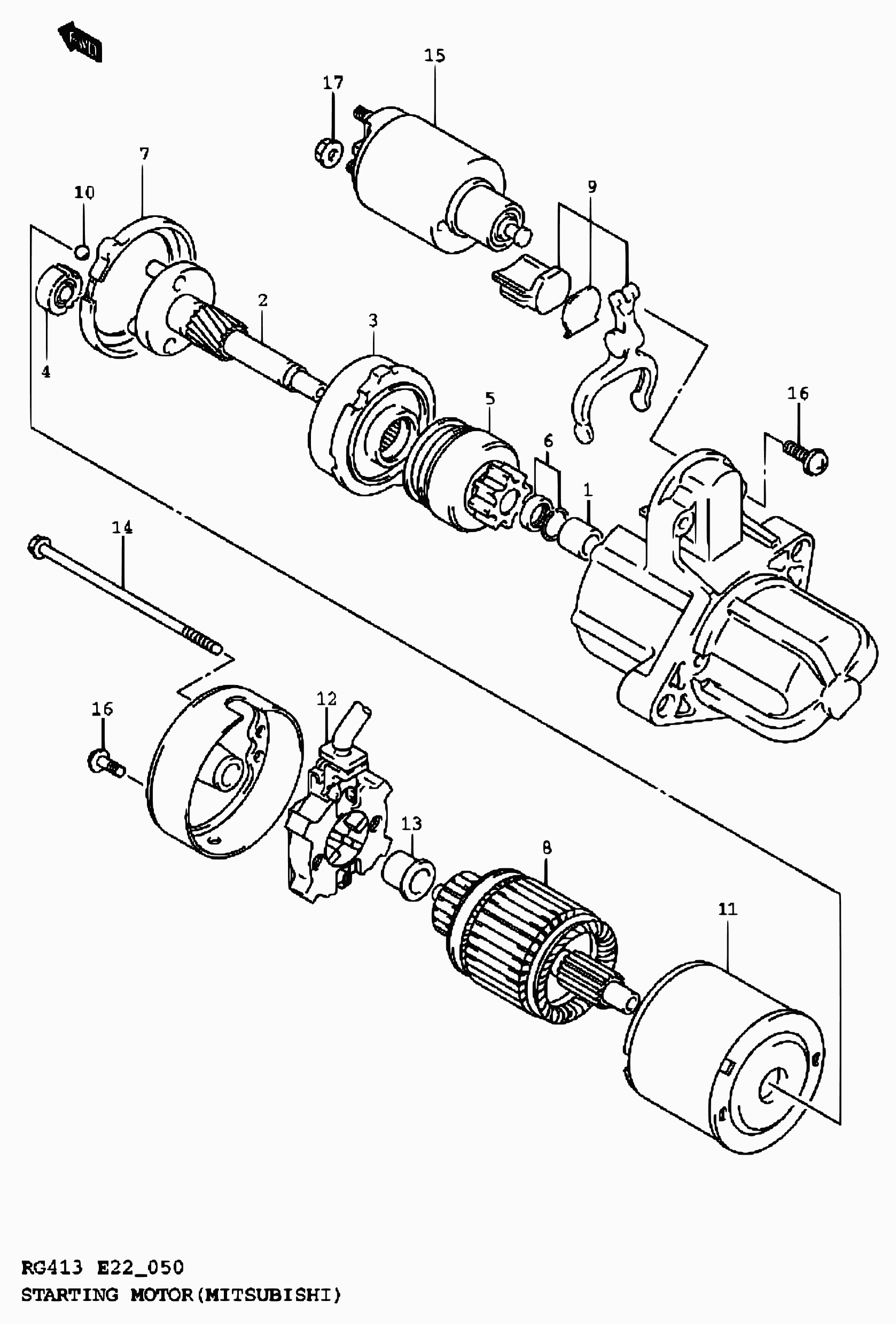 Suzuki 31344-86030 - GEAR autospares.lv