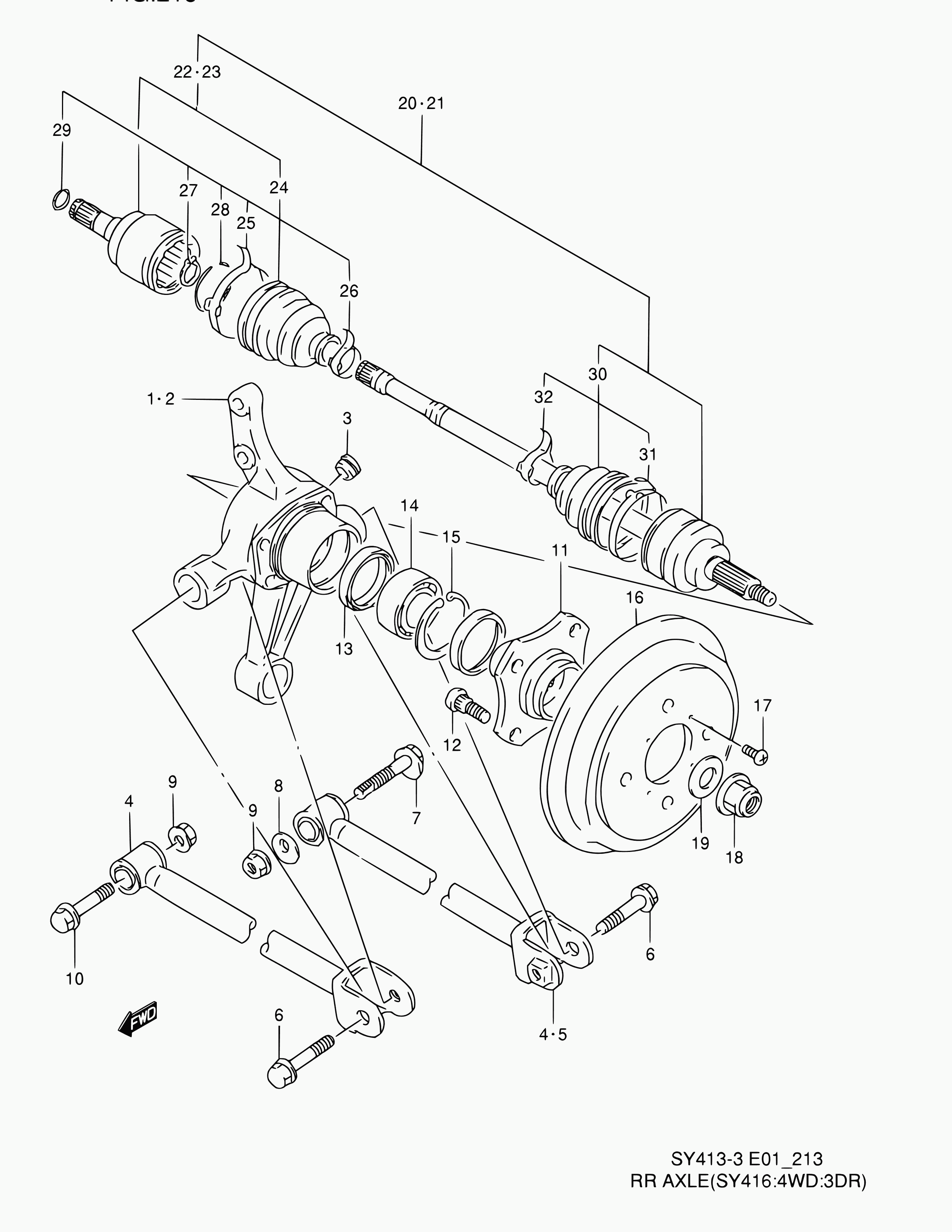 Bedford 08331-41626 - Подшипник ступицы колеса, комплект autospares.lv